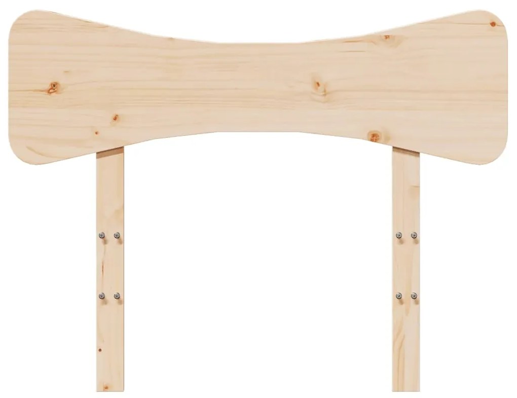 Testiera 75 cm in legno massello di pino