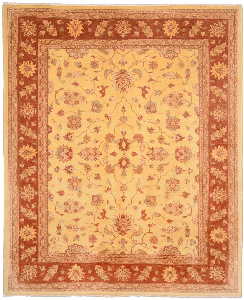 Ziegler Tappeto orientale 200x250 Beige (Pakistan) Annodato A Mano