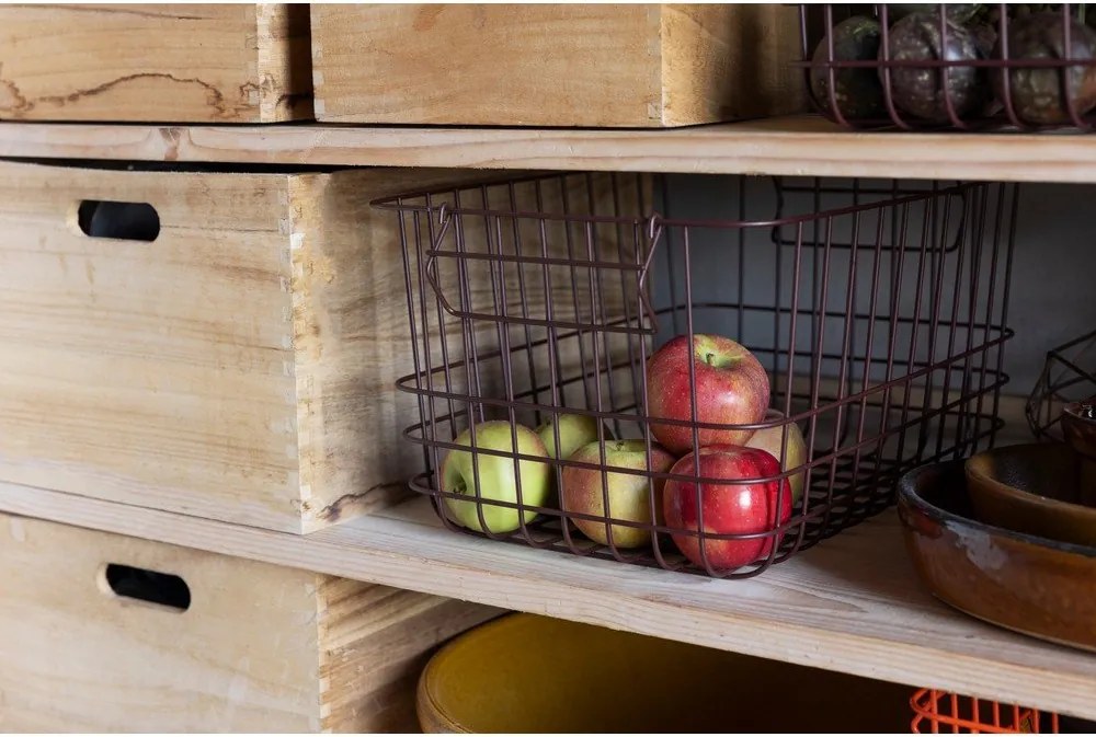 Cesto con filo metallico in metallo 37x26x20 cm Store-It – Mette Ditmer Denmark