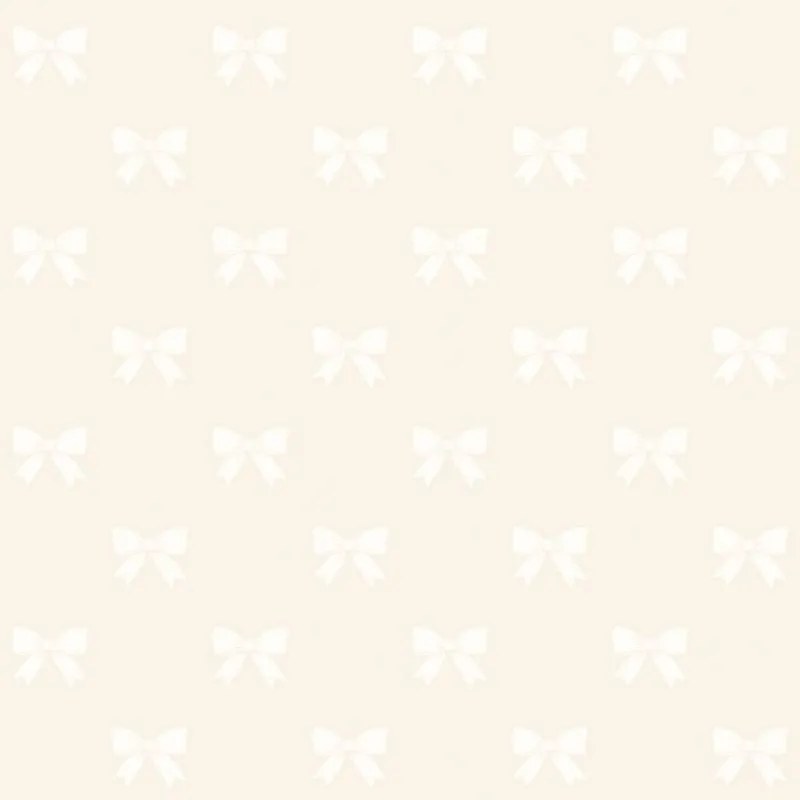 Carta da parati Fiocchi beige, 53 cm x 10.05 m