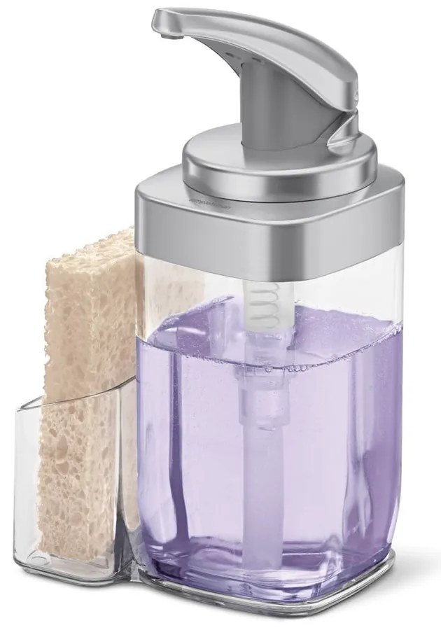 Dispenser di sapone in metallo 650 ml - simplehuman