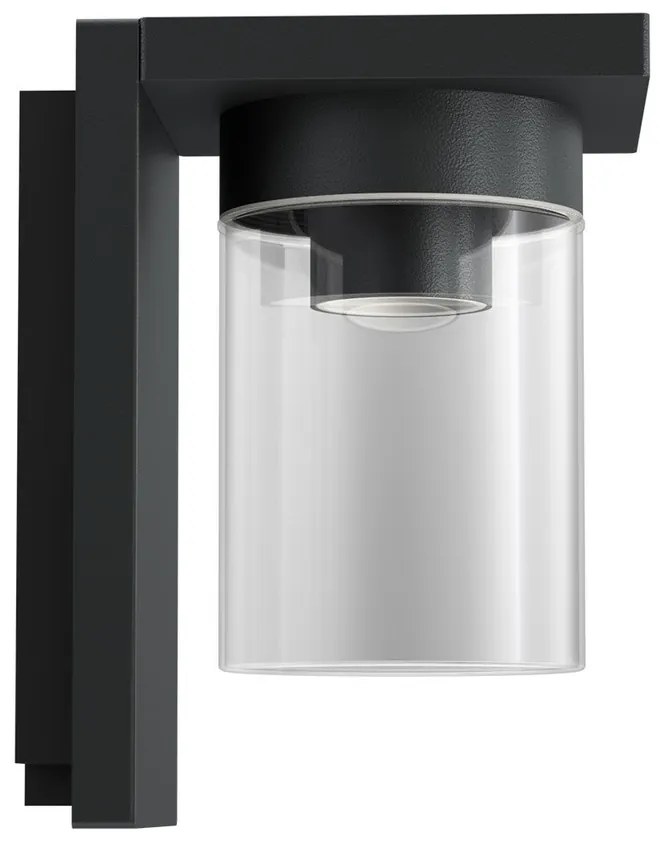 Applique Nera da Parete Base E27 IP54 - Serie RIGA