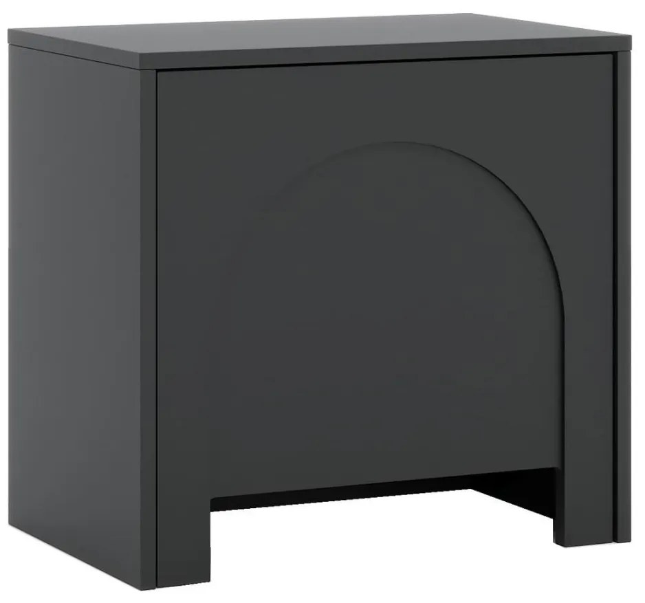 Comodino NIO antracite