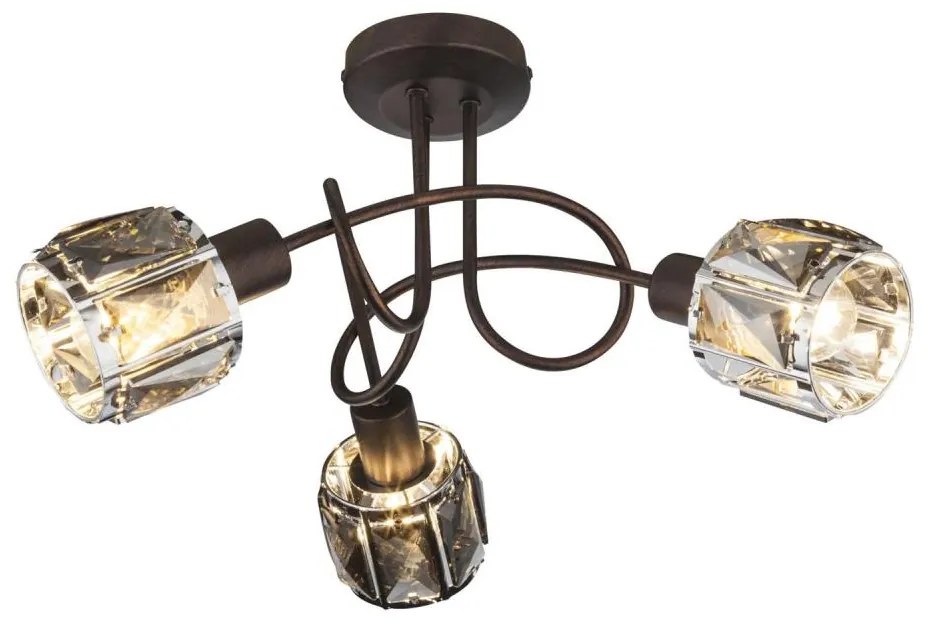 Globo 54357-3 - Lampadario a plafone INDIANA 3xE14/40W/230V