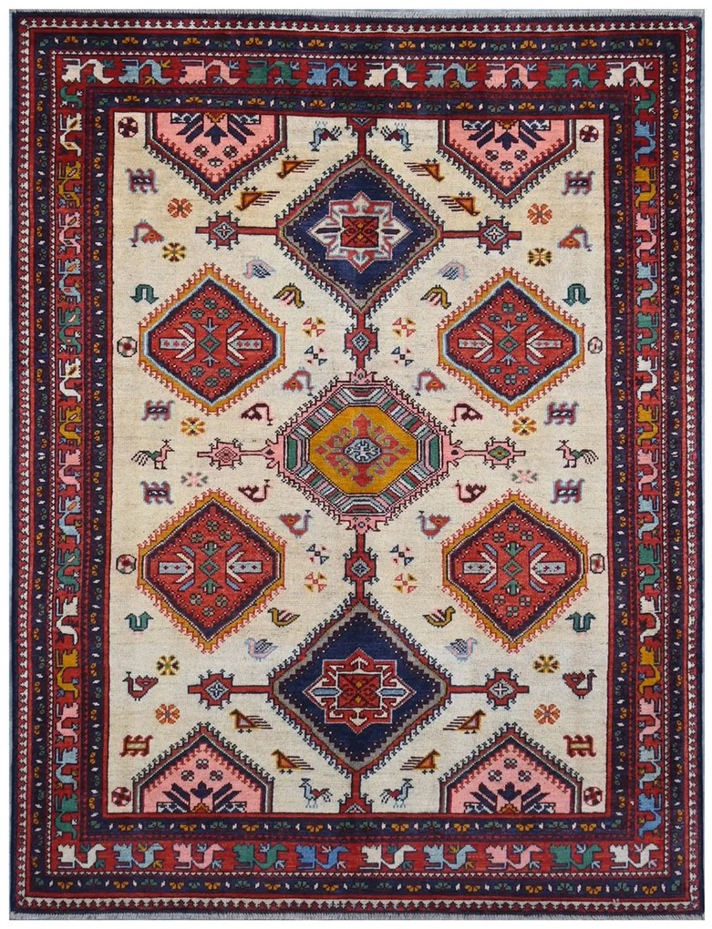 Kazak Tappeto orientale 200 x 150 (Pakistan) Annodato A Mano