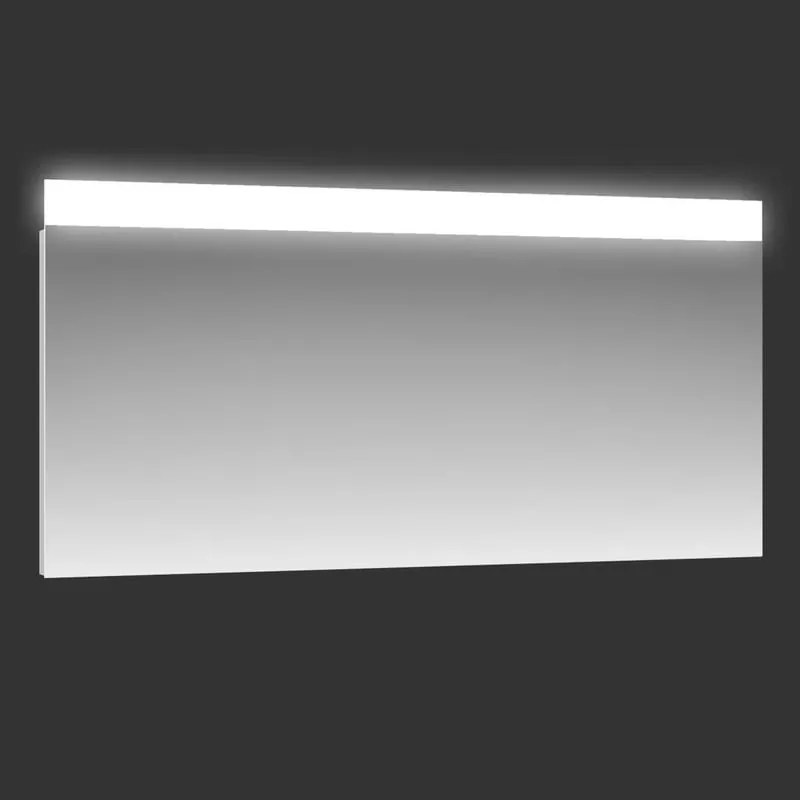 Specchio con illuminazione integrata bagno rettangolare Retroil L 170 x H 70 x P 2 cm grigio / argento