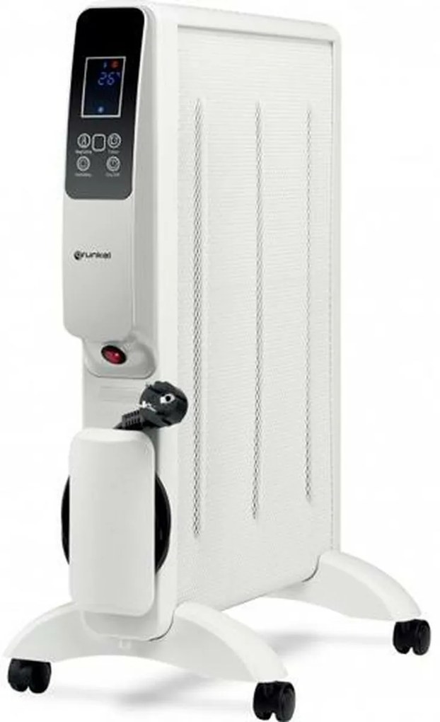 Radiatore di mica Grunkel Digitale Bianco Grigio 1500 W