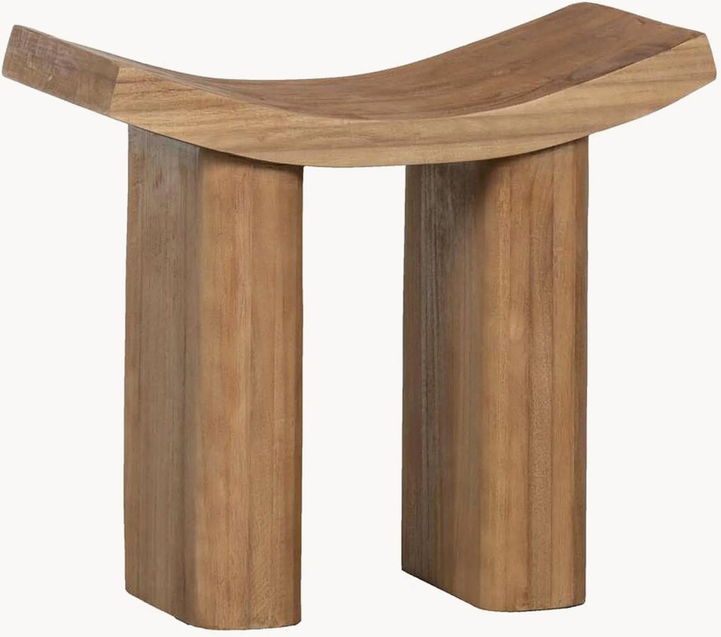 Sgabello in legno di paulownia Japan