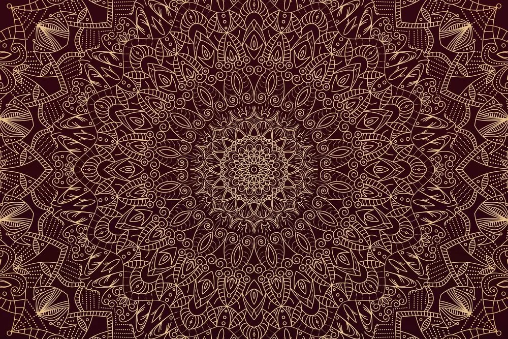Quadro su tela – Mandala decorativa dettagliata