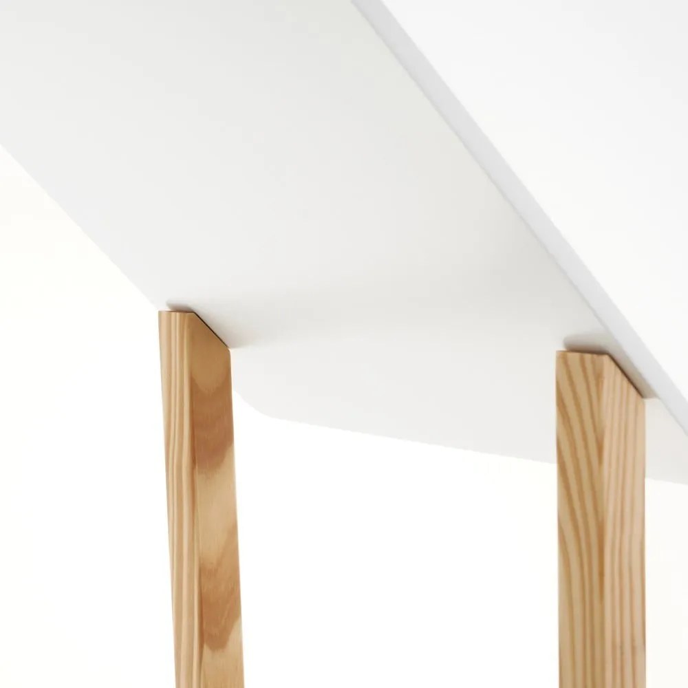 Libreria per bambini bianca 79x131 cm - Casa Selección