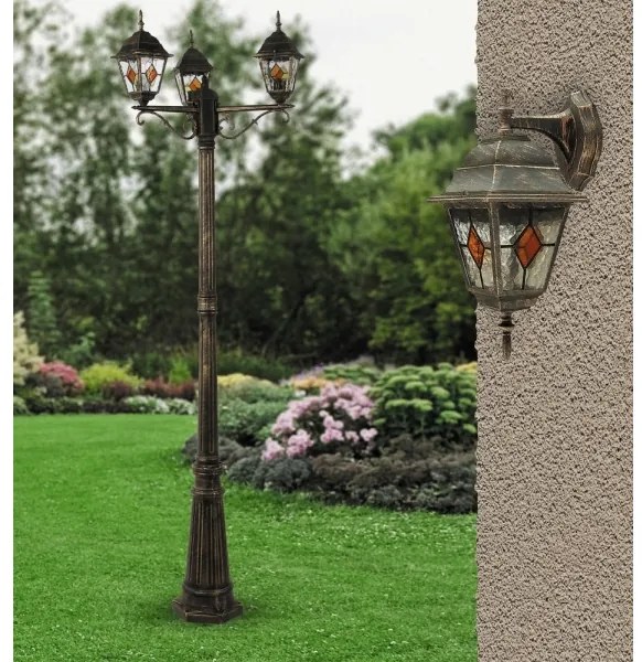 Rabalux 8181 - Lampada da parete esterna MONACO 1xE27/60W/230V