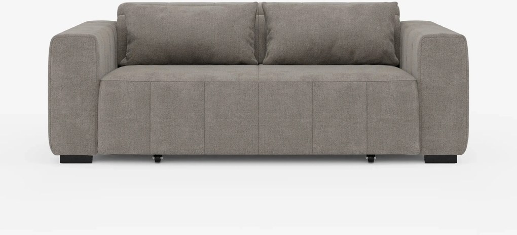 Doric divano 3 posti con sedute allungabili tramite relax elettrico - poggiatesta reclinabile in tessuto smacchiabile T23