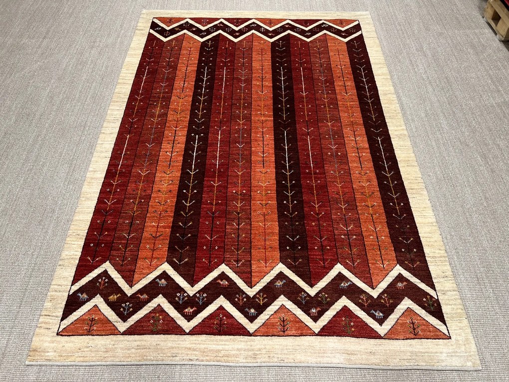 Gashguli Tappeto persiano 250x170 Rosso (Iran) Annodato A Mano