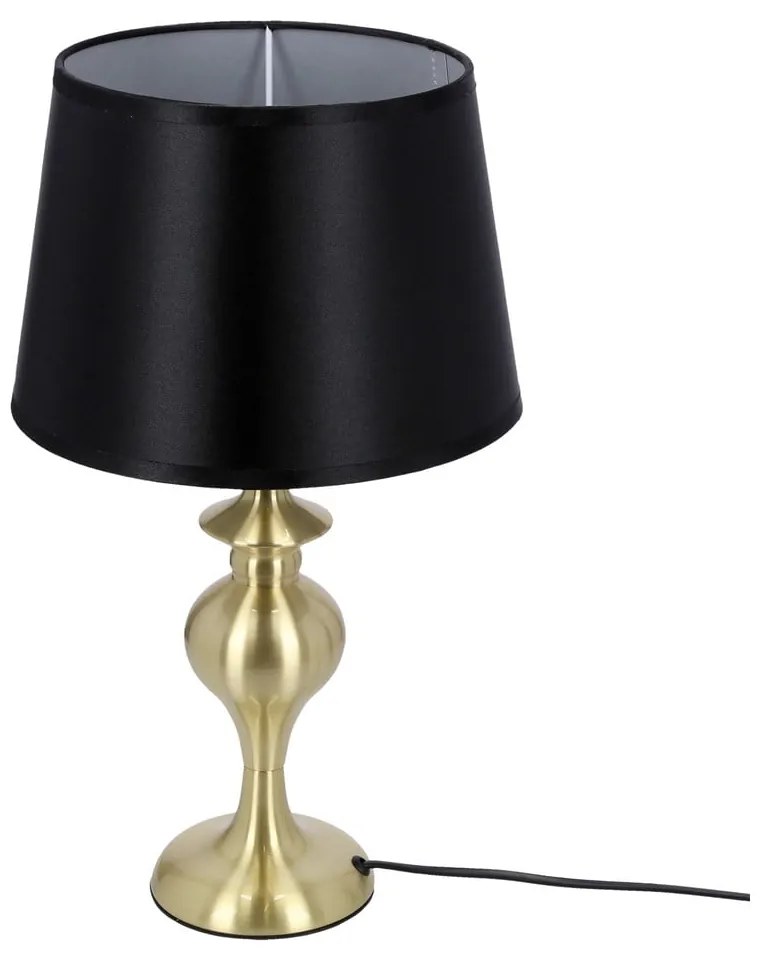 Lampada da tavolo in nero e oro (altezza 40 cm) Prima Gold - Candellux Lighting