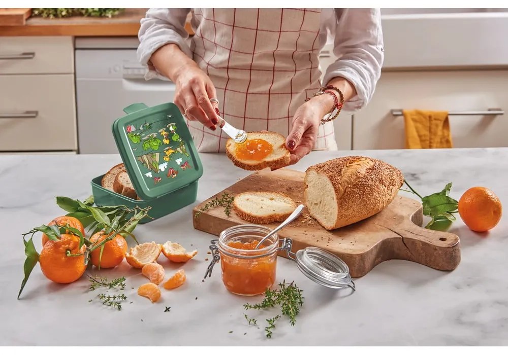 Portapranzo per bambini verde Dinosaur – Snips