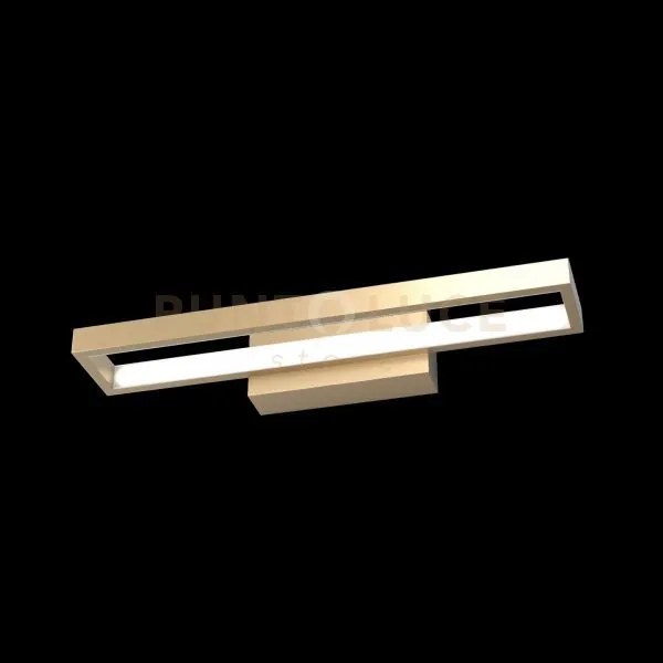 Four squares applique piccolo gold led 3000-4000k 1413lm 20w