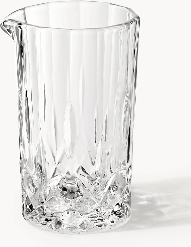 Bicchiere con scanalatura in rilievo George, 460 ml