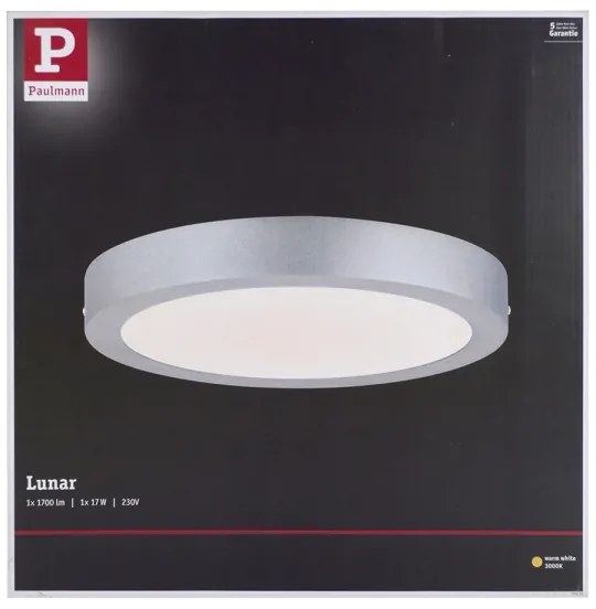 Paulmann 70655 - LED/17W Plafoniera LUNAR 230V
