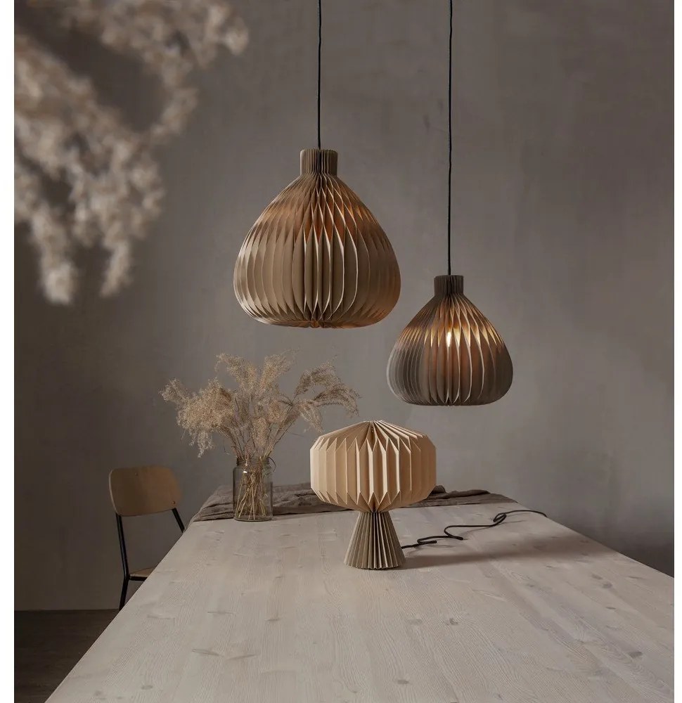 Paralume marrone chiaro ø 38 cm Honeycomb - Star Trading