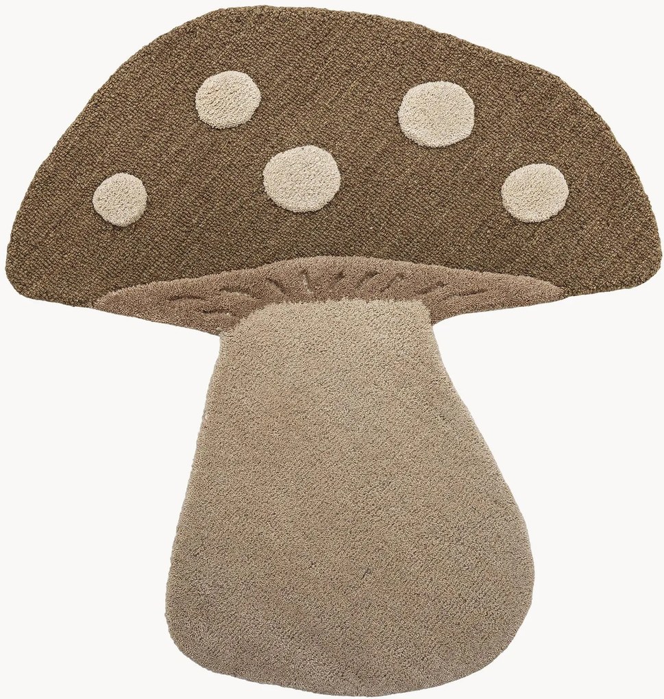 Tappeto in lana per bambini Mushroom