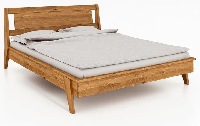 Letto matrimoniale in rovere 200x200 cm Retro 2 - The Beds