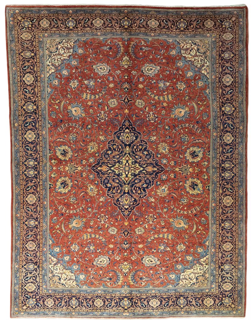 Sarouk Tappeto persiano 280x380 Rosso (Iran) Annodato A Mano