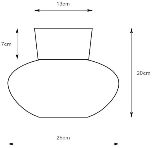 Markslöjd 109025 - Plafoniera MALAGA 1xE27/40W/230V Ø 25 cm cromo opaco