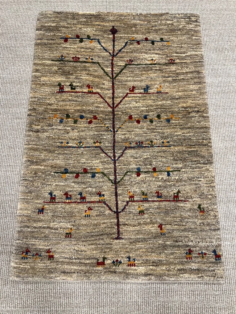 Gabbeh Tappeto persiano 80x120 Marrone (Iran) Annodato A Mano