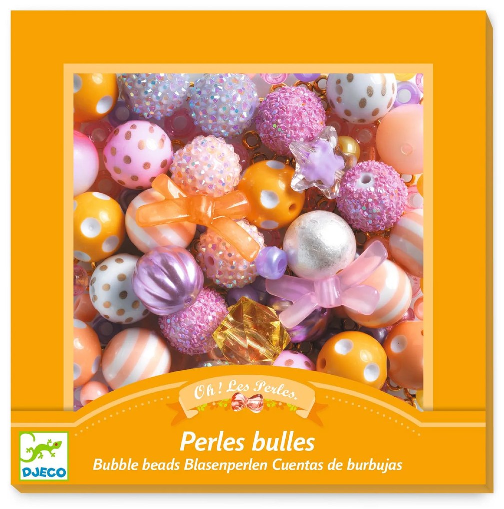 Set creativo - Perle colorate con effetti dorati