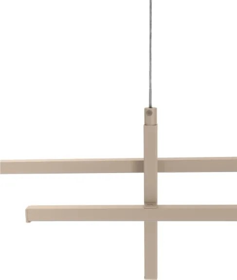 Eglo 901887 - Sospensione LED a cavo TREPILIANO LED/20W/230V beige