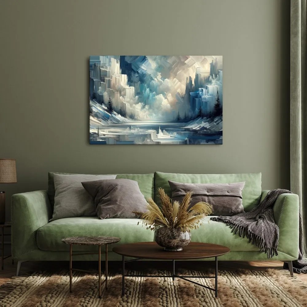 Quadro su tela – Scenografia montana gelida