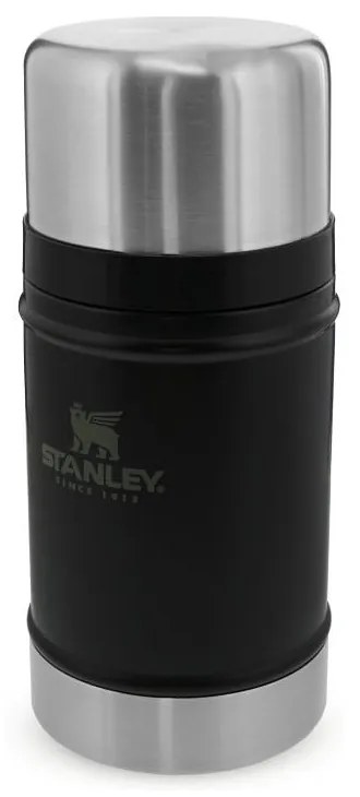 Borraccia termica nera in acciaio inox 700 ml Legendary Classic Black – Stanley