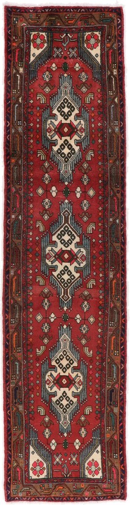 Hamedan Tappeto persiano 80x330 (Iran) Annodato A Mano