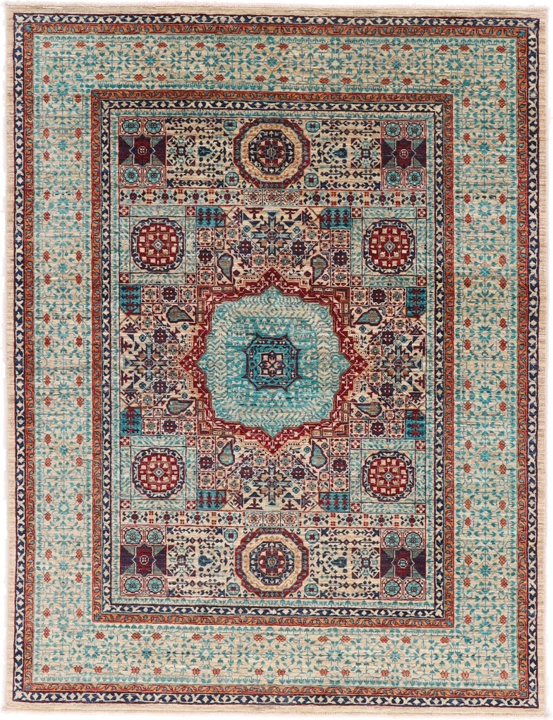 Mamluk Tappeto orientale 160x200 (Afghanistan) Annodato A Mano