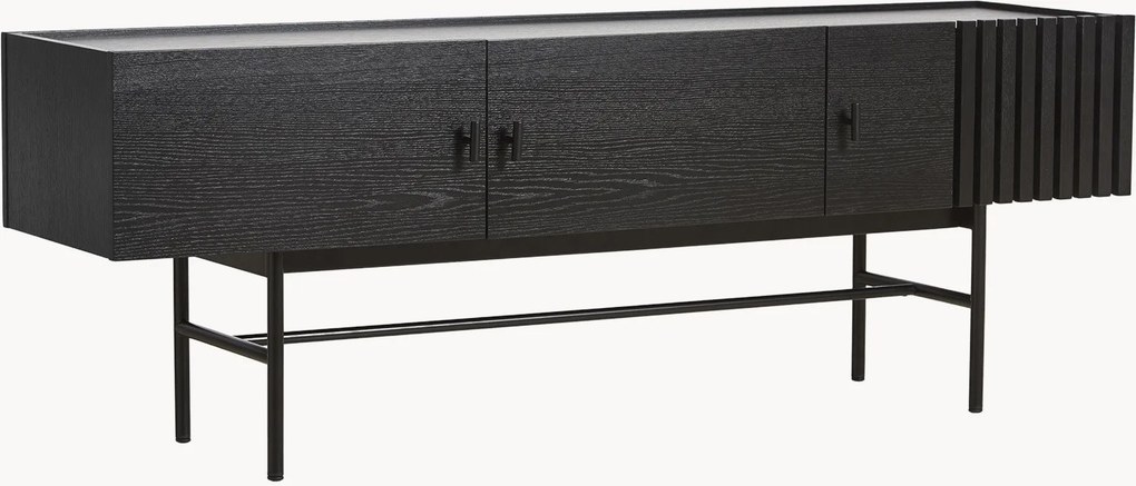 Credenza bassa in legno di quercia Array