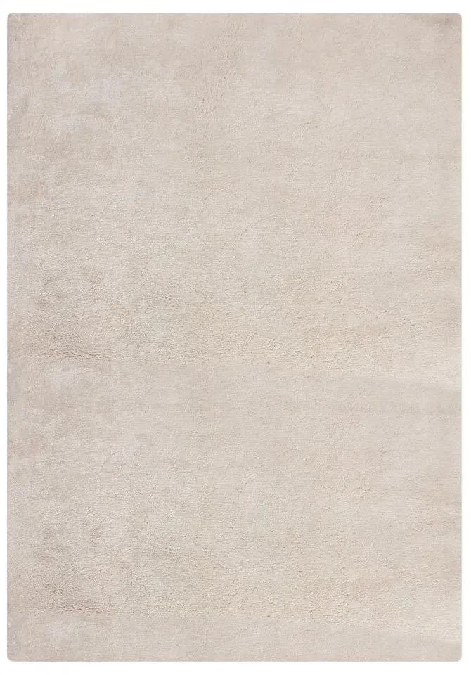 Tappeto in pelliccia sintetica crema 160x230 cm Faroe Wool Look Fur - Flair Rugs