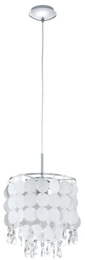 Eglo 93092 - Lampadario FEDRA 2 1xE27/60W/230V