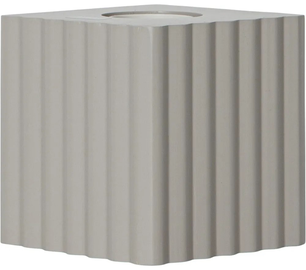 Piede di lampada grigio chiaro 10 cm Box - Star Trading