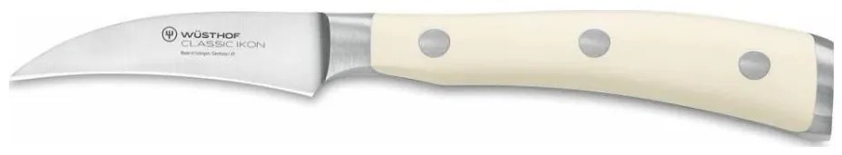 Wüsthof - Coltello da cucina per sbucciare CLASSIC IKON 7 cm color crema