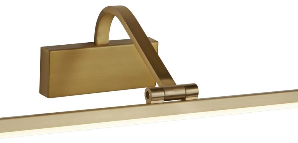 Applique Moderna Bilbao Acciaio Ottone Policarbonato Led 17W 3000K