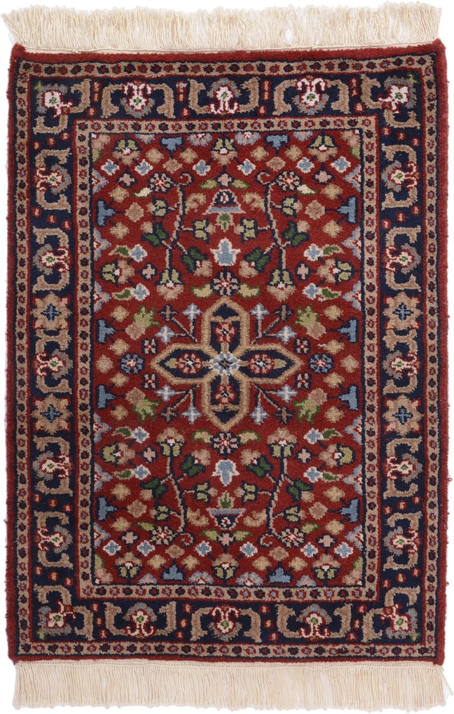 Persian Tappeto 60 x 90 (Indian) Annodato A Mano
