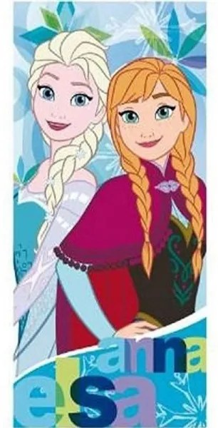 Trade Shop - Telo Asciugamano Frozen Disney Bambine Multiuso Mare Lettino Piscina 70x140cm Easy Dry