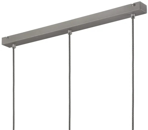 Lampadario a sospensione con filo LIVIA 3xE27/60W/230V