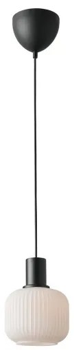 Nordlux - Lampadario a sospensione con cavo MILFORD 1xE27/40W/230V nero