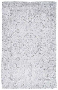 Tappeto Grigio Cotone 160 x 230 cm