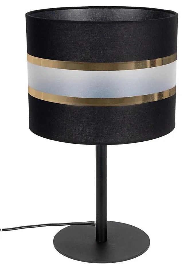 Lampada da tavolo CORAL 1xE27 / 60W / 230V nera
