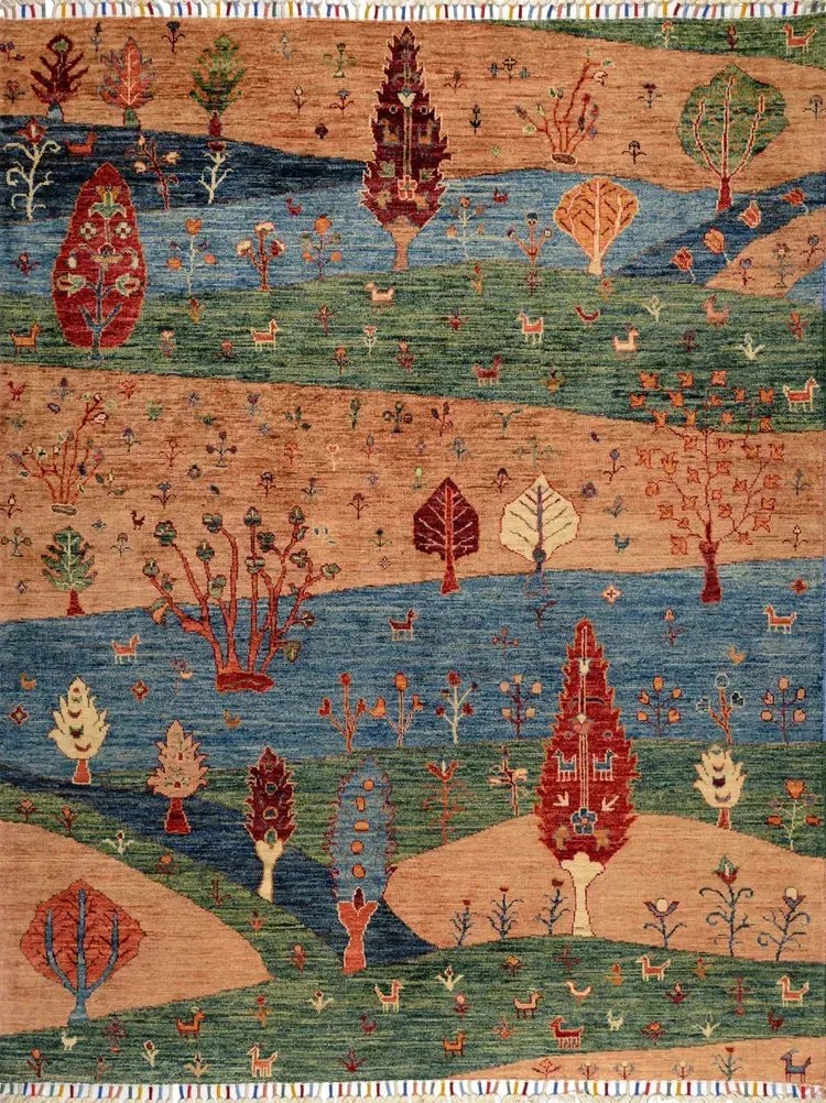 Samarkand Tappeto orientale 150x200 (Afghanistan)