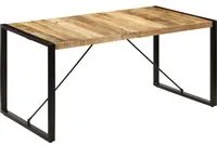 Tavolo da Pranzo 160x80x75 cm in Legno Massello di Mango 247417