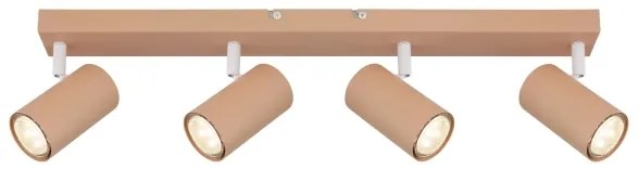 Globo 57911-4P - Faretto ROBBY 4xGU10/35W/230V arancione