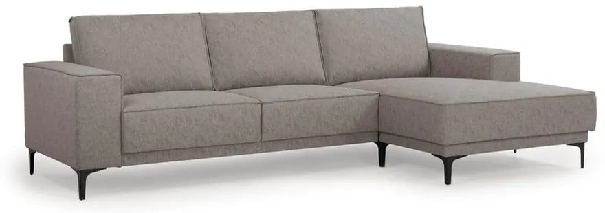 Divano angolare grigio-marrone (angolo destro) Copenhagen - Scandic